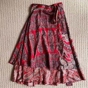 Reversible wrap skirt / dress